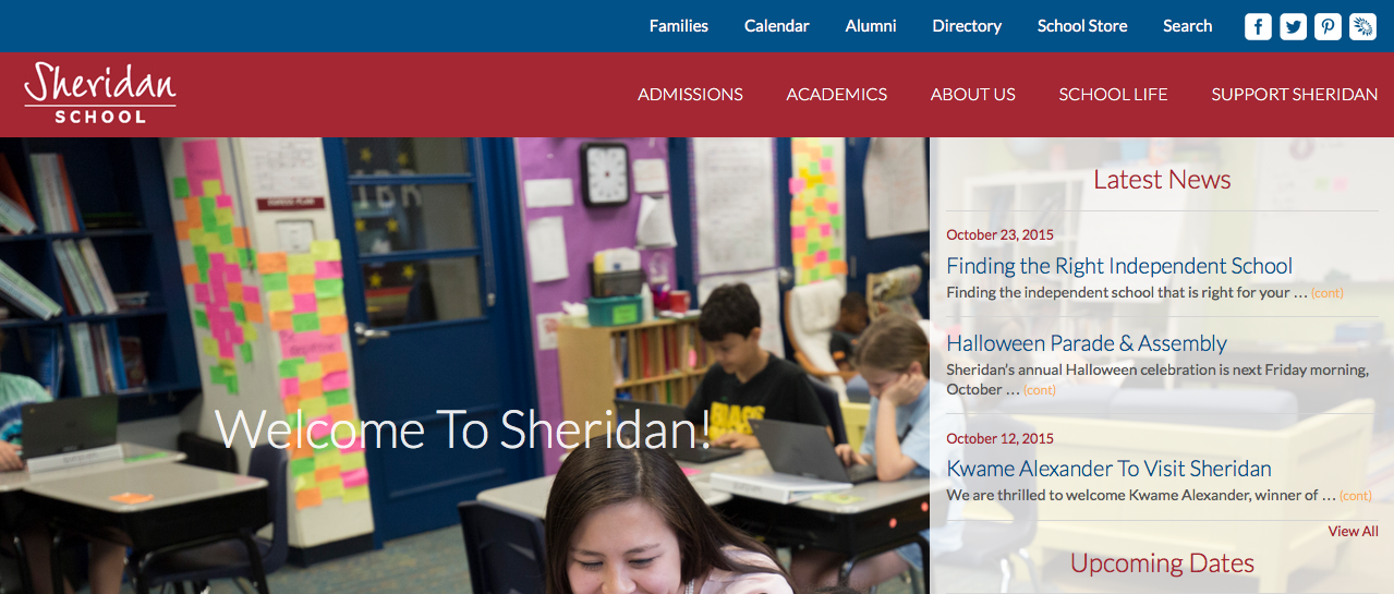 Sheridan School’s Spirited New Site